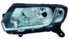 DACIA 260105344R Headlight